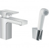 Hansgrohe Tvar Vernis Umývadlová batéria so sprchou, chróm 71216000