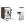 Biepi Sara PID, white/wood + Rocket Espresso FAUSTINO 3.1, copper