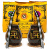 Zväčšený set Yerba Mate Green pre dvoch Bombilla Matero 3 rôzne 200 g