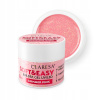 Claresa Budujúci gél Soft&Easy Glimmer pink 90 g Stredne malinový ružový s leskom