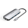 Hip Hop USB rozbočovač Vention TOHHB Striebristý