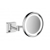 Hansgrohe AddStoris Kozmetické nástenné zrkadlo s LED osvetlením, chróm 41790000-HG