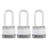 Sada 3 ks titánových visiacich zámkov M1EURTRILH - Master Lock Excell - 45mm