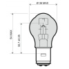 RMS Žiarovka RMS 246510311 12V 35/35W, S2 BA20D biela