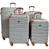 BERTOO Firenze stříbrný set 5v1 142l, 97l, 63l, 38l