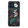 Lesklý kryt Mobiwear Glossy - Motorola Moto G54 5G - G043G - Temná flóra (Prémiové lesklé pouzdro, obal, kryt Mobiwear Glossy na mobil Motorola Moto G54 5G - G043G - Temná flóra, materiál Plast + TPU