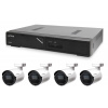 Kamerový set 1x AVTECH NVR AVH1104 a 4x 2MPX IP Bullet kamera AVTECH DGM2103SV + 4x Kábel UTP 1x RJ45 - 1x RJ45 Cat5e 15m!
