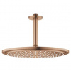 Grohe RAINSHOWER COSMOPOLITAN 310 horní sprcha pr. 310 mm, s ramenem, Water Saving, kartáčovaný warm sunset