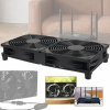 PRENOSNÉ MINI WENTYLATOR KOMPUTEROWY PC, CHLADIACI VENTILÁTOR PRE USB ROUTER NOTEBOOKU