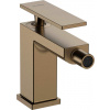 Hansgrohe Tecturis E - Bidetová batéria s výpusťou, kefovaný bronz 73200140