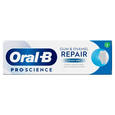 Oral-B Gum & Enamel Gentle Whitening bieliaca zubná pasta, 75 ml