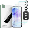 Tech-Protect Supreme set, 2 tvrdené skla + sklo na šošovku, Samsung Galaxy A55 5G 5906203692088