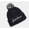 Čiapka Under Armour UA Halftime Pom-BLK 001