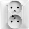 Legrand Double Valena Life Society Monoblok 16A White (753187)