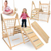 Drevené domáce detské ihrisko XL 5v1 Mamabrum MAM203 CLIMBER