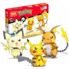 Stavebnica Mega Construx Postav a vystav si Pikachu a jeho vývojové trio (887961971552)