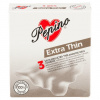 Pepino Extra Thin lubrikované ultra tenké anatomicky tvarované latexové kondómy 3 ks