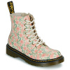 Dr. Martens Polokozačky 1460 Pascal J Pop Floral Print Ružová
