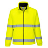 PORTWEST Bunda F303 Hi-Vis Windbreaker Fleece, reflexní POR-F303YERXXL 2XL Žlutá