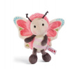 NICI Plyšový motýľ 18 cm ružový