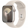 Apple Watch Series 9 45mm Hvězdně bílý hliník s hvězdně bílým sportovním řemínkem S/M MR963QC/A