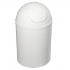 Aqualine Odpadkový kôš výklopný, 5 l, plast, biela 20309