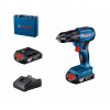 Bosch Bosch AKU kombinovaný šroubovák GSB 185-LI PROFESSIONAL 2x2.0Ah 06019K3100