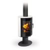 ROMOTOP LAREDO T 01 keramika champagne 30301 - krbová kamna s otočným mechanismem