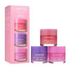 LANEIGE Set balzámů a nočních masek na rty Lip Sleeping Mask Trio Set (3 x 20 g)