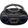 Denver TCL-212BT 111141300012 CD-rádio, FM, AUX, CD, USB, Bluetooth, ambient light, sivá; 111141300012