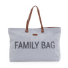 Childhome Cestovná Taška FAMILY BAG Canvas Grey