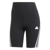 adidas Future Icons 3-Stripes Bike Shorts Womens Black 10 (S)
