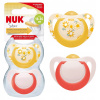 Cumlík NUK anatomický latex 18 m +