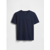 GAP Detské tričko s vreckom Tmavomodrá XL