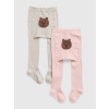 GAP Baby pančuchové nohavice, 2 ks Viacfarebná 12-24M Viacfarebná Viacfarebná