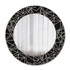 Okrúhle ozdobné zrkadlo Geometrický vzor fi 50 cm