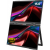 Prenosný monitor Verbatim Dual Monitor Essentials 15,6