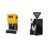 Gaggia Classic E24 BC, yellow + Eureka Mignon Classico, CR black