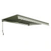 Gutroof Classic markíza 300x250 cm, sivo-biela 004445