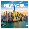 NOTIQUE Poznámkový kalendár New York 2026, 30 x 30 cm
