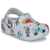 Crocs Nazuvky Classic Race Cars Graphic Cg T Šedá