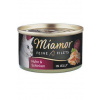 Miamor Cat Filet konzerva kuracie mäso+šunka v želé 100g