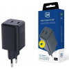 3mk síťová nabíječka - Hyper Charger PD 45W, černá