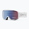 Lyžiarske okuliare Smith Rally white chunky knit/blue sensor mirror