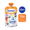 Sunar Smootík čučoriedka, jogurt, ovos - 12 x 120 g