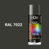 Farba v spreji akrylová HQS RAL 7022 lesklá 400ml