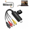 USB VHS nahrávač pre digitalizáciu kaziet s nahrávaním videa a zvuku