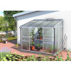 Skleník VITAVIA IDA 5200 PC 6 mm strieborný LG297 - Vitavia Garden - m - 1xks - oceľové sponky - hliníkový skleník - polykarbonát 6 mm - kg/m2 - 15 rokov na vybrané vlastnosti AL konštrukcie - skleník