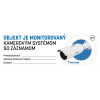 SAMOLEPKA VIVOTEK - Objekt je monitorovaný kamerovým systémom