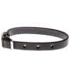 COBBYS PET Obojok z pravej hladkej kože, čierny 15mm/55cm (COBBYS PET Obojok z pravej hladkej kože, čierny 15mm/55cm)